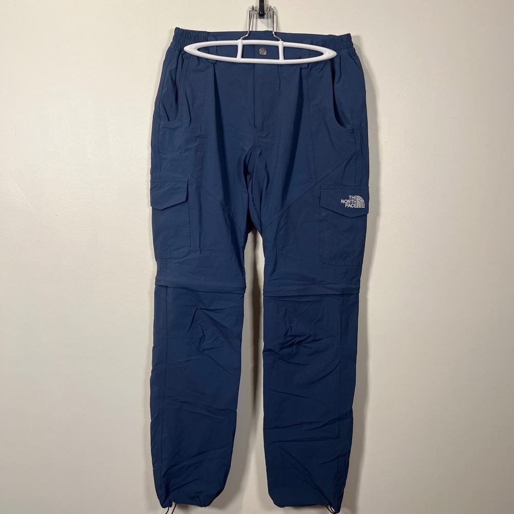 The North Face Mens Flight Series Convertible Cargo Hiking Pants Blue Small
